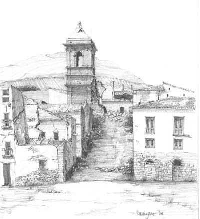 Canizaro Pen Drawing